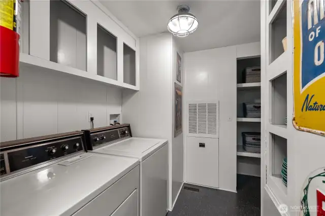 Large utility and entry area.