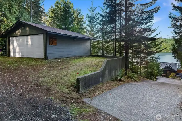 Boat House and additional parking/ storage on property!