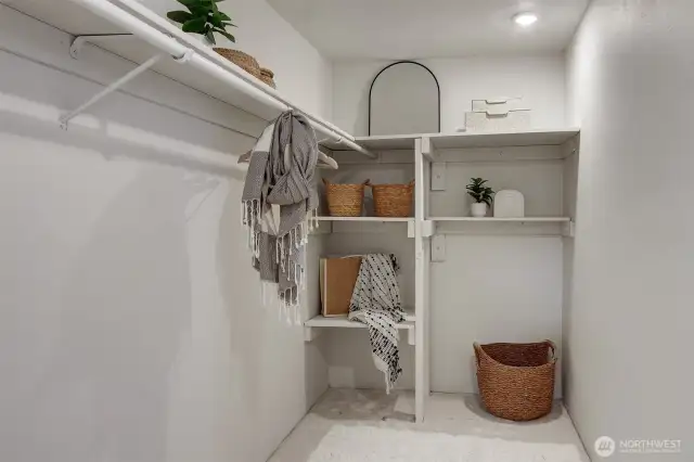A walk-in closet and private full bath complete the suite, creating your own personal escape.