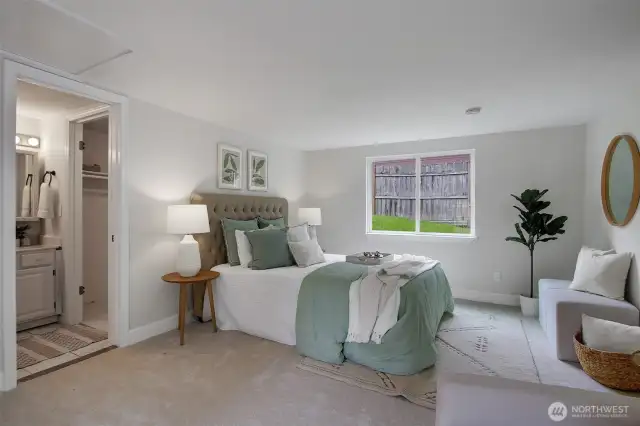 Just steps away, your oversized retreat awaits.