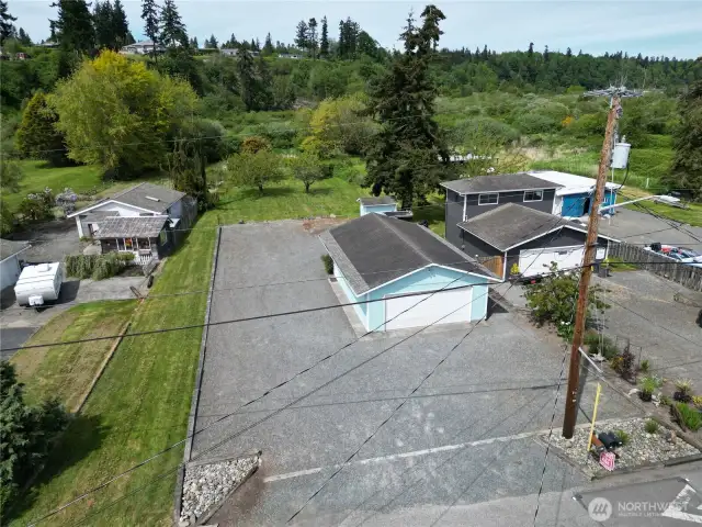 Room to add your dream shop or put a few RV's.
