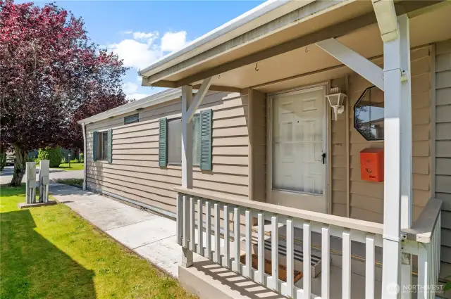 covered front porch