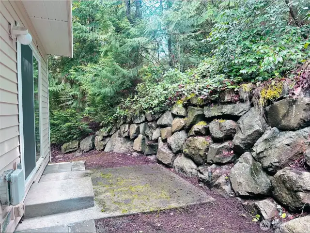 Patio in Back