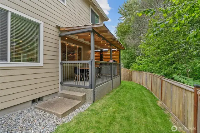 Backyard and Protected Green Belt