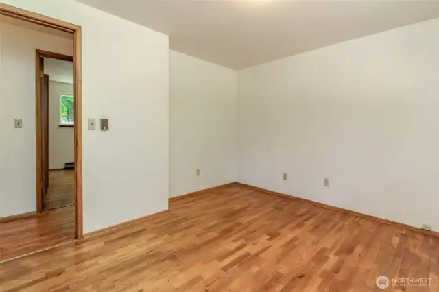 Another view of the primary bedroom.