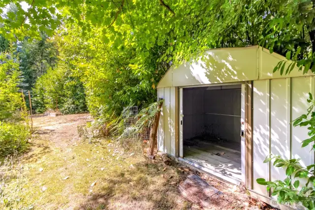 Another shed for storage.