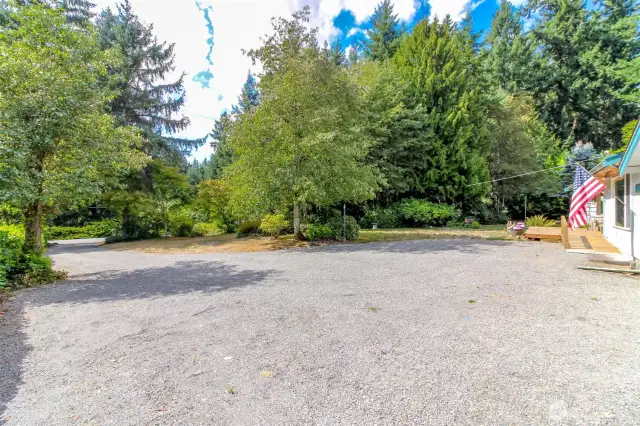 Lots of off street parking.