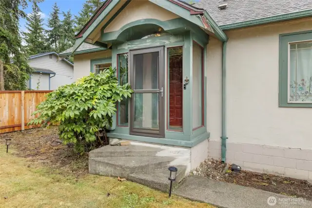 Front of the home