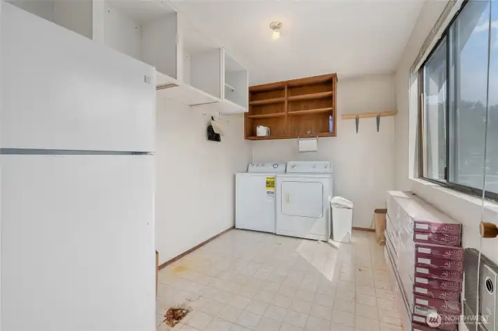 Utility room in main house.