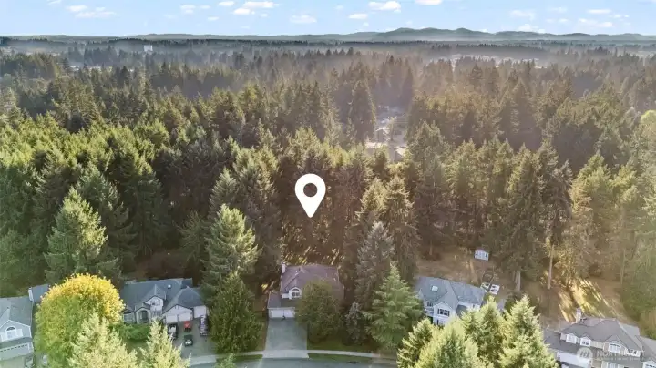 A quiet street in a highly sought-after community.