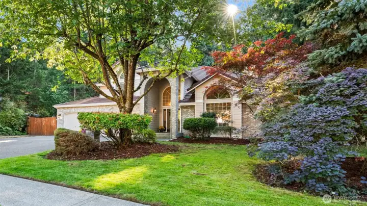 Established landscaping creates natural curb appeal.
