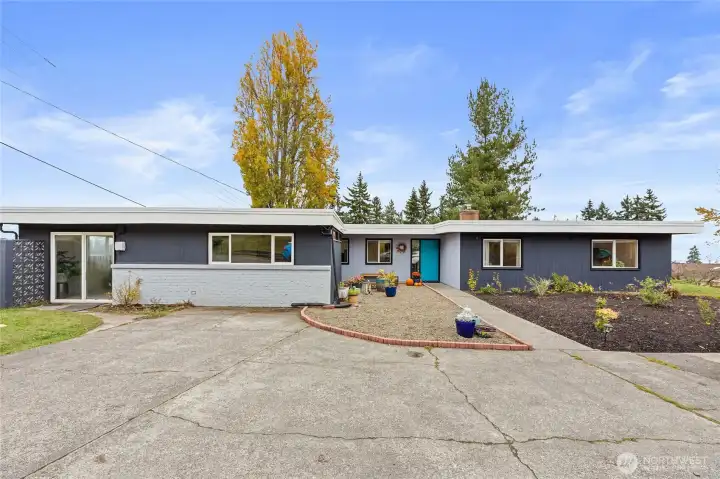 Mid-century gem with all one-level living