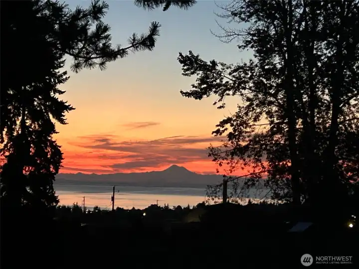 Enjoy the views of the Strait of Juan de Fuca and Mount Baker.