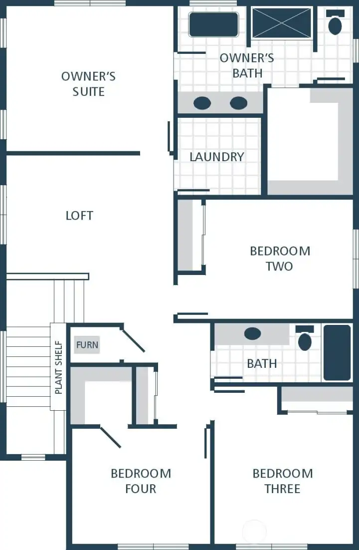 Image is a Rendering   Photographs are for illustrative purposes only. Features, finishes, interior/exterior colors, landscaping and floorplan shown may vary from actual homes built.