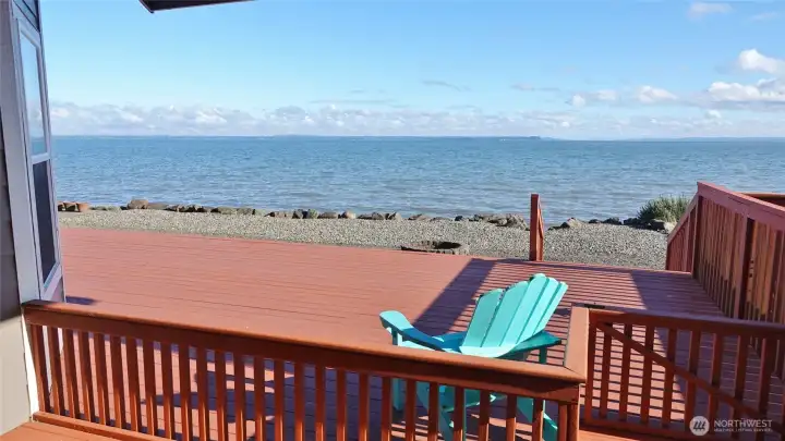Views off the Master Bedroom side of the deck.
