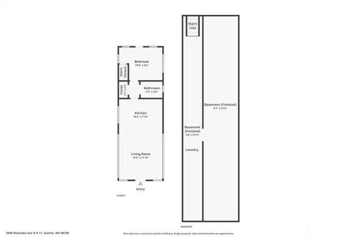 Floorplan both levels