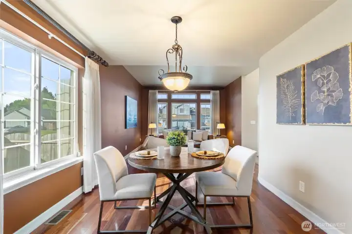 dining room looking into living room