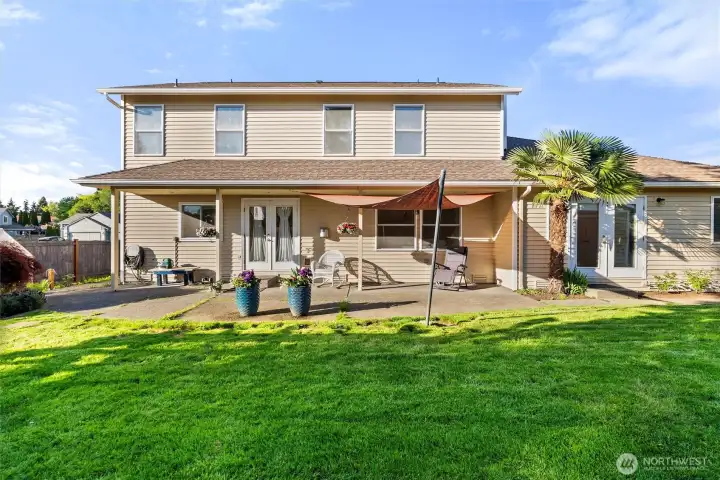 back view of home