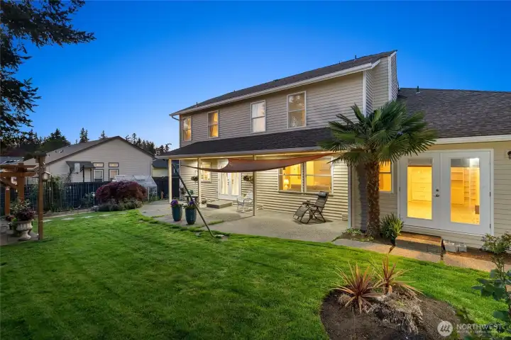 back view of home