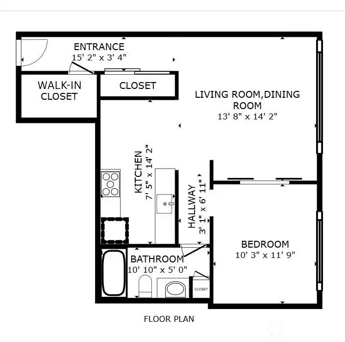 Fantastic floor plan! Must see in person.