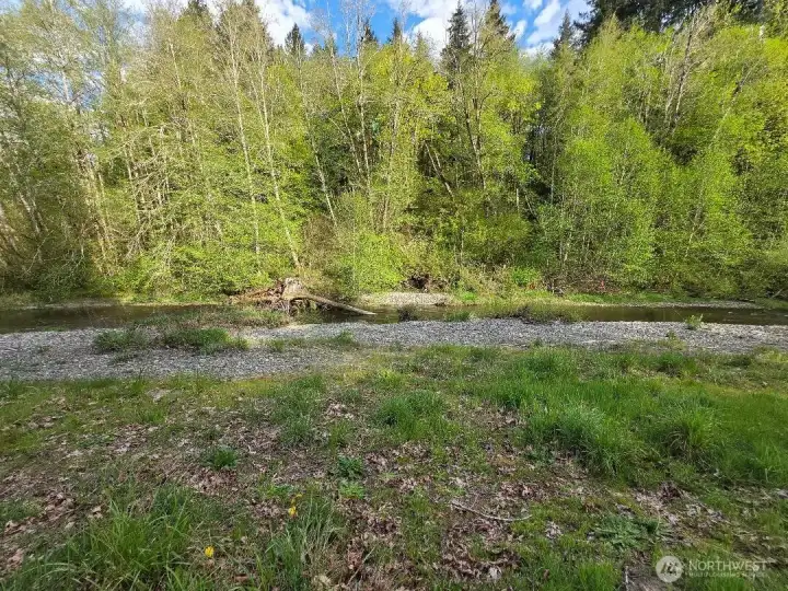 This river grows in the winter to fast moving from the slow pace of the summer.