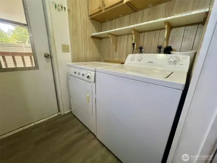 Laundry conveniently located