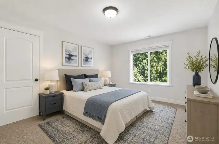 3rd bedroom. Virtually staged.