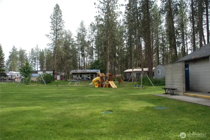 Playground area for the community Playground area for the community
