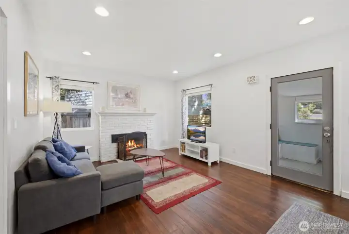 Open concept living space