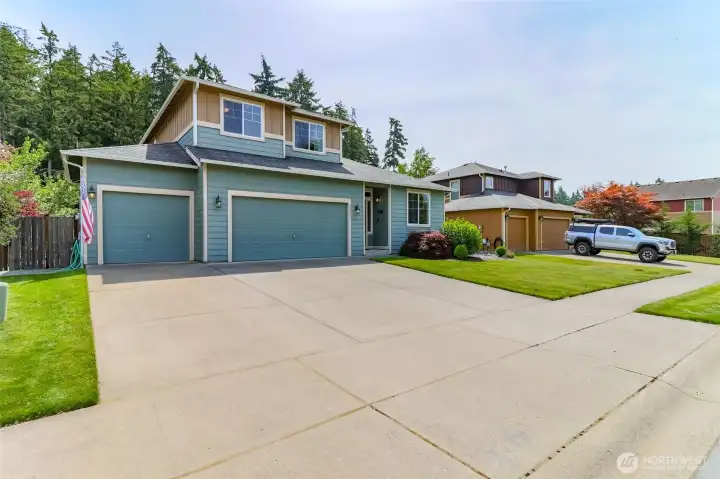 Front of the house