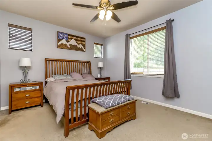 primary bedroom on main floor