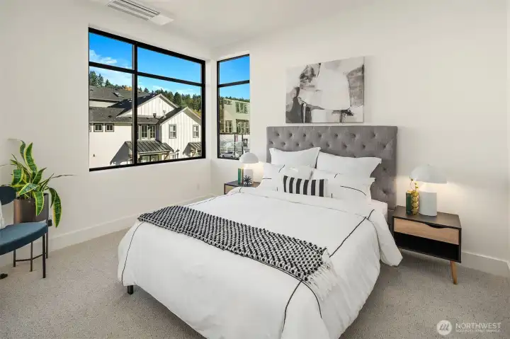 Second bedroom upstairs