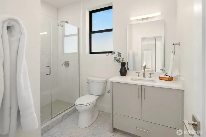 Second bathroom upstairs