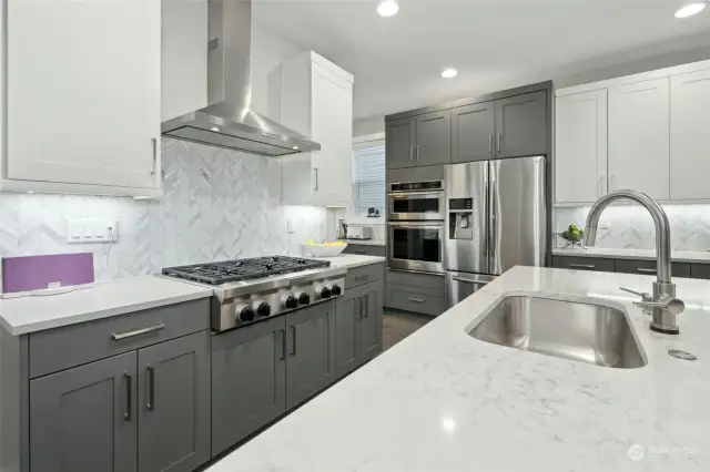 Large Kitchen w/Quartz Counter Top