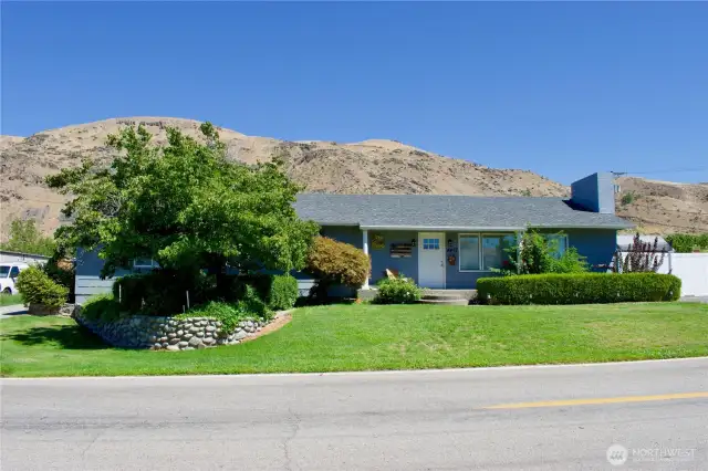Street view of ranch house from NW Cascade Ave.  Recently updated, more photos to follow.
