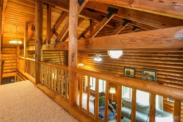 Overlooking the Living Room