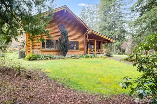 Custom-Built Log Cabin