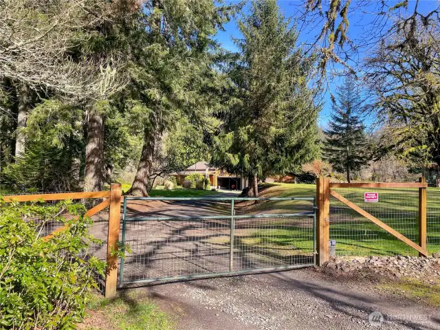 Front Gated Entry