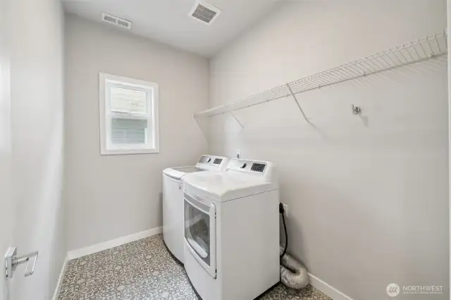 Large laundry room