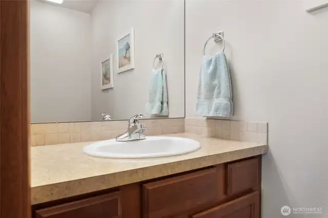 Main floor powder room