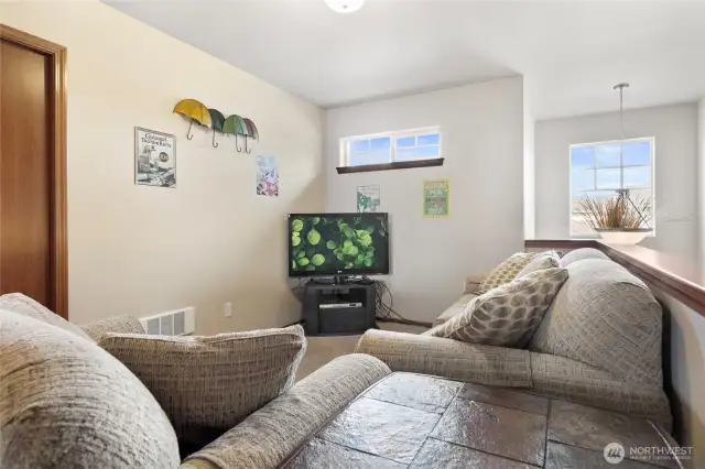Upstairs family room