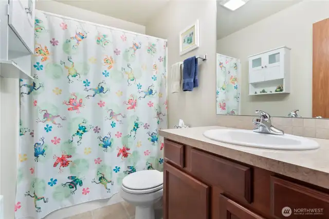Second floor bathroom