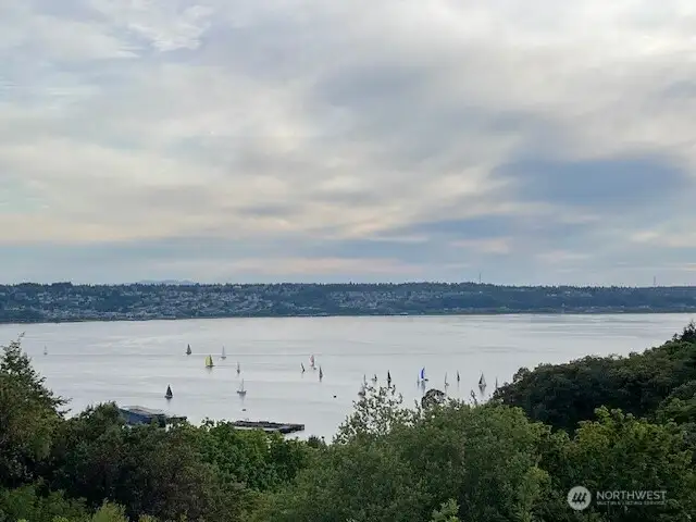 Watch the sailboat races from both your decks