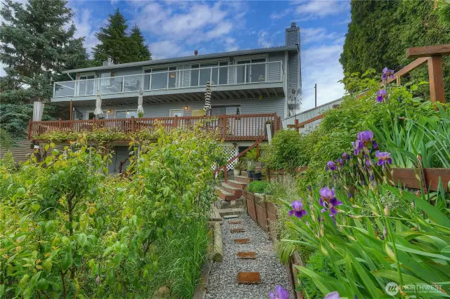 Backyard path