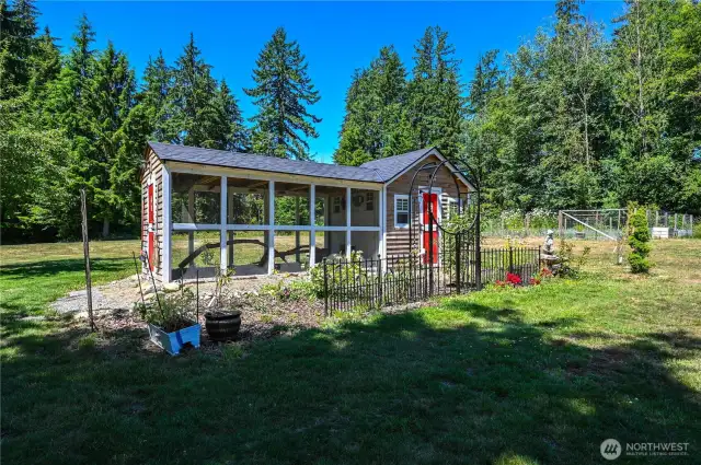 Custom Built Chicken Coop