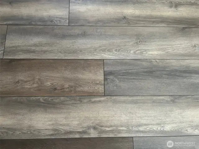 LVP plank flooring.