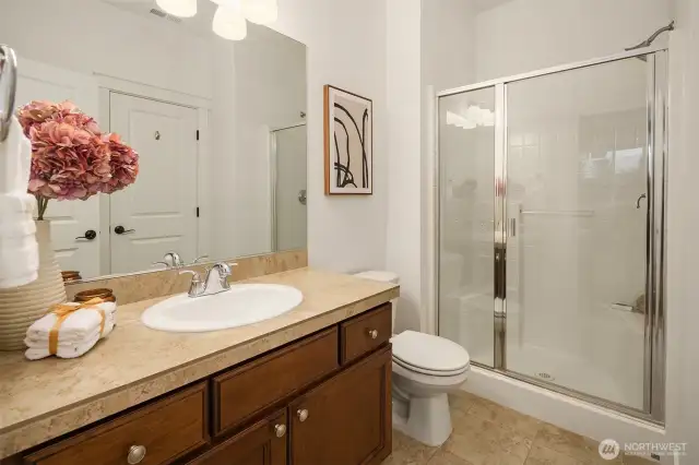 2nd guest bathroom on the lower level.