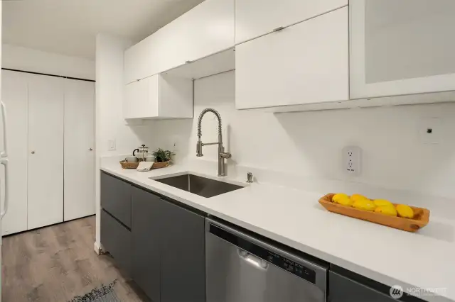 Maybe add a backsplash if you want a pop of color!