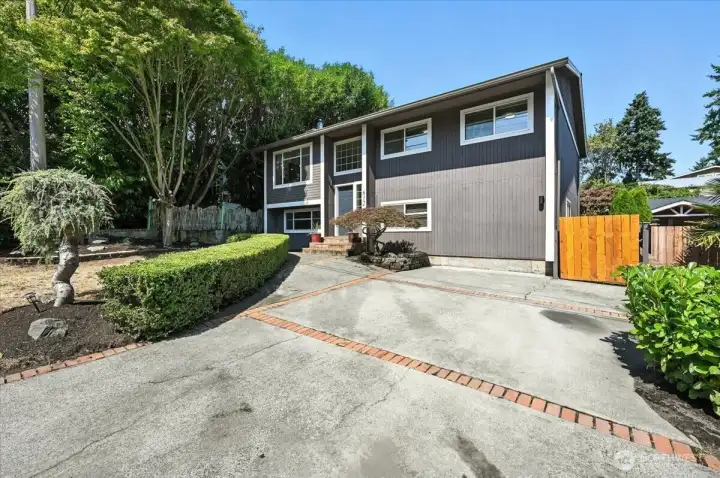Off-street/driveway parking.