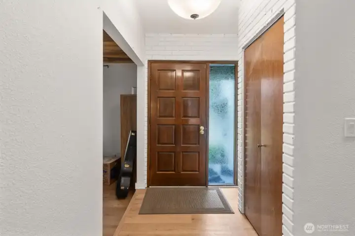 Welcoming enterance